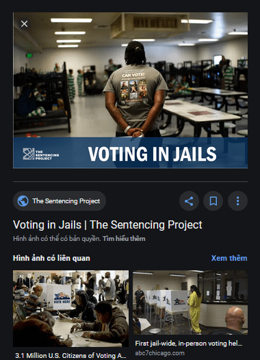 Việt Tân đưa tin sai về việc tù nhân Việt Nam đi bầu cử Việt Tân đưa tin sai về việc tù nhân Việt Nam đi bầu cử