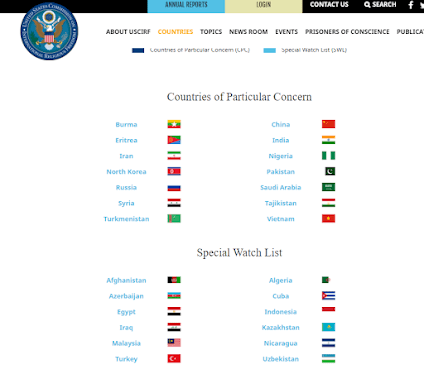 Ý đồ chính trị của USCIRF qua chiêu bài bảo vệ tự do tôn giáo Ý đồ chính trị của USCIRF qua chiêu bài bảo vệ tự do tôn giáo