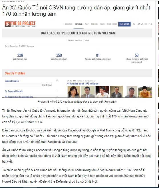 Vì sao tổ chức Ân xá Quốc tế trở thành ổ vi phạm nhân quyền? Vì sao tổ chức Ân xá Quốc tế trở thành ổ vi phạm nhân quyền?