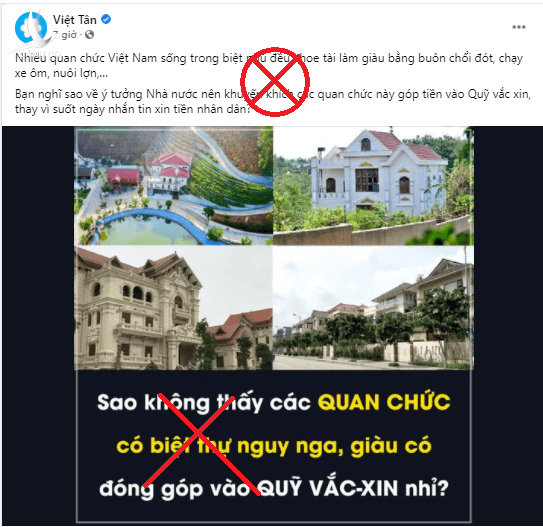 Xuyên tạc Quỹ vaccine phòng Covid-19: Sự hẹp hòi, ích kỷ của những “con buôn dân chủ” Xuyên tạc Quỹ vaccine phòng Covid-19: Sự hẹp hòi, ích kỷ của những “con buôn dân chủ”