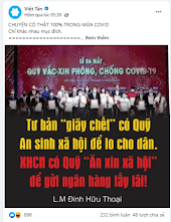 Việt tân và chiến dịch lợi dụng dịch bệnh CoVid-19 để chống phá