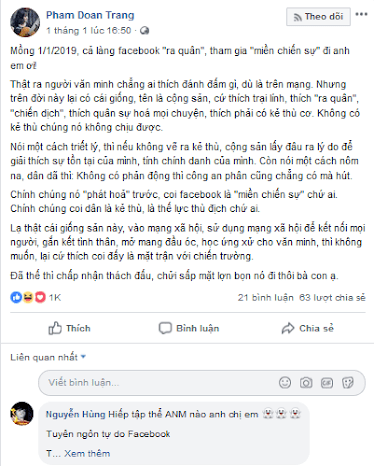 Phạm Đoan Trang có tôn trọng sự thật không? Phạm Đoan Trang có tôn trọng sự thật không?