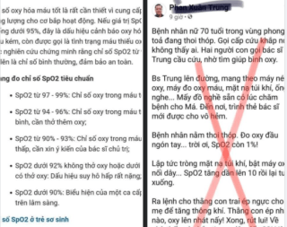 Góc bóc phốt: SpO2 là gì? Góc bóc phốt: SpO2 là gì?