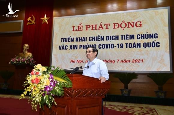 Thủ tướng phát động chiến dịch tiêm chủng vắc xin Covid-19 toàn quốc