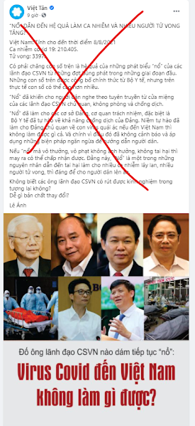 Vụ bà mẹ đưa con xuống sân chơi bị bắt: Việt tân cố dùng tin phản cảm để phản đối Chỉ thị 16! Vụ bà mẹ đưa con xuống sân chơi bị bắt: Việt tân cố dùng tin phản cảm để phản đối Chỉ thị 16!