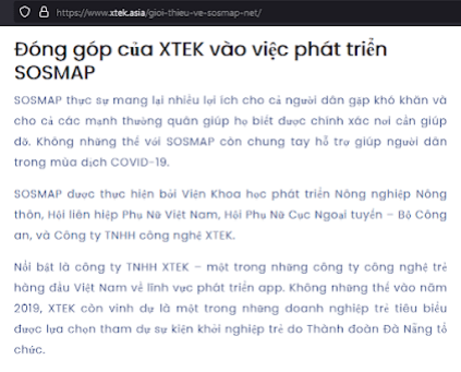 Vai trò của nhà nước trong ứng dụng SOSMAP mà Việt Tân ca ngợi Vai trò của nhà nước trong ứng dụng SOSMAP mà Việt Tân ca ngợi
