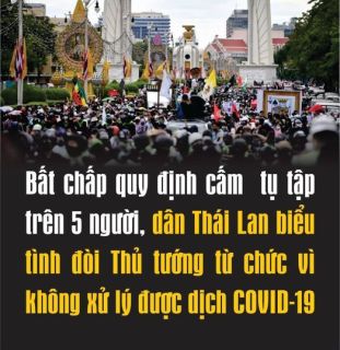 “Tiêu chuẩn kép” của Việt tân và zân chủ trong kêu gọi dân biểu tình vì CoVid – 19