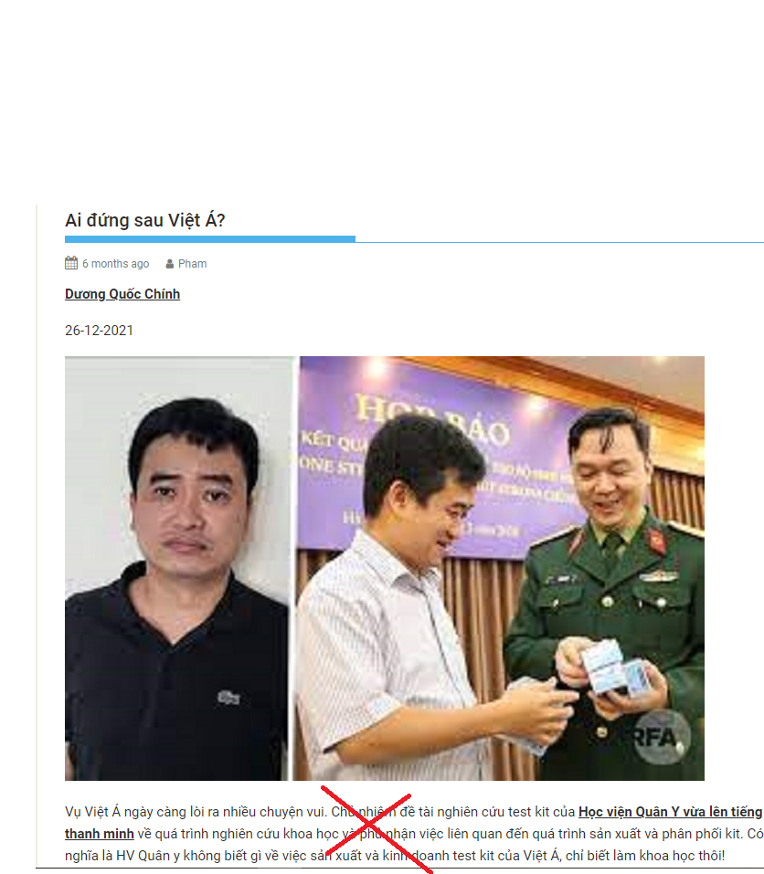 Bàn về các “kịch bản về trùm cuối’ vụ Việt Á của Hiếu nghiện và đám kền kền