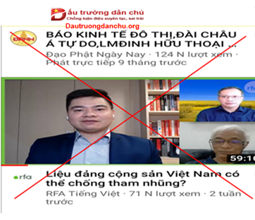 Vạch trần luận điệu chống phá của các đối tượng phản động Nguyễn Văn Đài và Hoàng Dũng