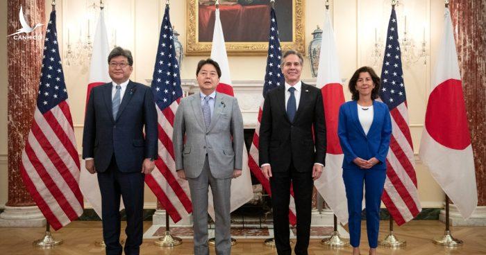 Mỹ, Nhật “quyết tâm” đối phó Trung Quốc