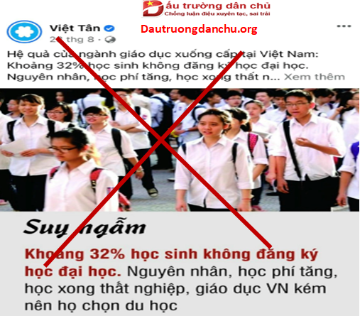Cảnh giác luận điệu xuyên tạc của Việt Tân