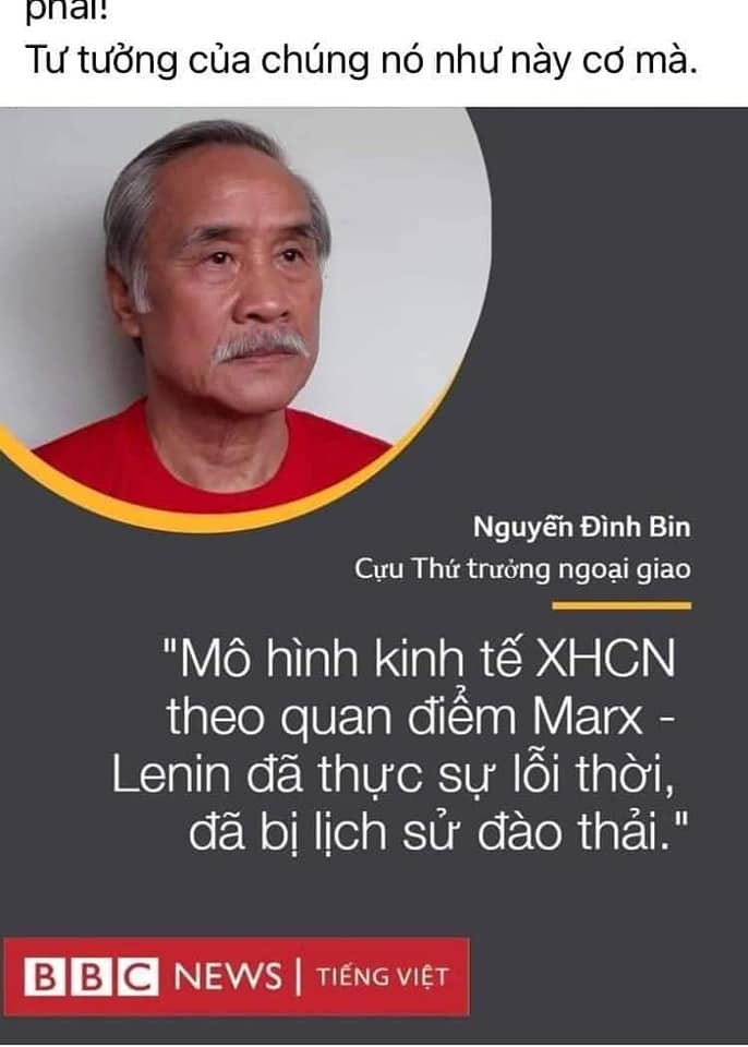 Gửi ông Nguyễn Đình Bin!