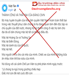 Nhận thức lệch lạc của Việt Tân và Nguyễn Hưng Quốc