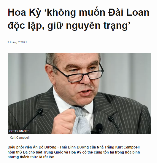 Những nước nào ngoài Việt Nam đang ủng hộ chính sách “một Trung Quốc”?