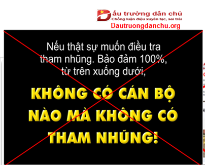 Việt Tân và đồng bọn với chiêu trò quy chụp, cường điệu hóa vấn đề phòng và chống tham nhũng ở nước ta