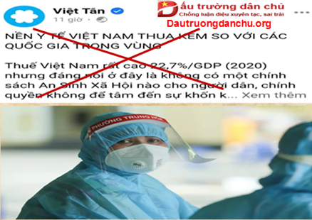 Bôi nhọ, hạ thấp uy tín Đảng và Nhà nước Việt Nam vốn là bản chất của Việt Tân