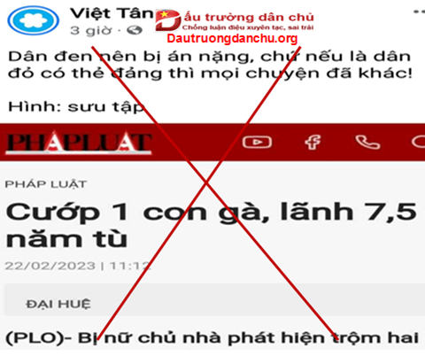 Việt Tân lại xuyên tạc