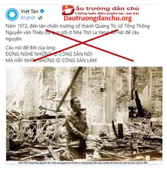 Đừng nghe những gì Việt Tân nói mà hãy nhìn những gì Việt Tân làm!