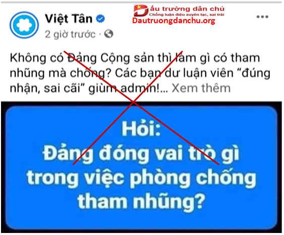 Lại là chiêu trò bẩn thỉu của Việt Tân