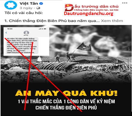 Bi hài chuyện Việt Tân thắc mắc “Giải phóng để làm gì?”