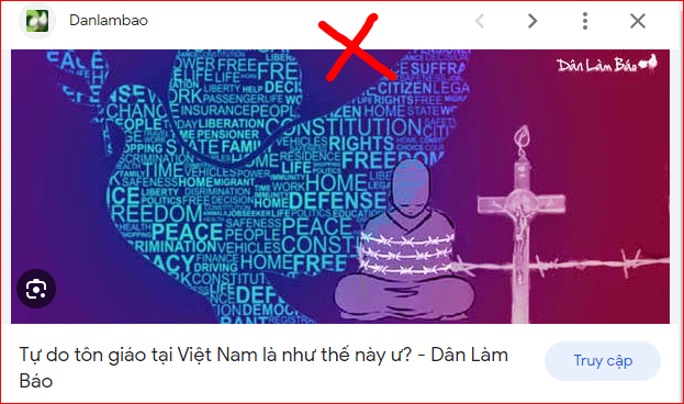 Chiêu trò xuyên tạc vấn đề tự do tôn giáo ở Việt Nam