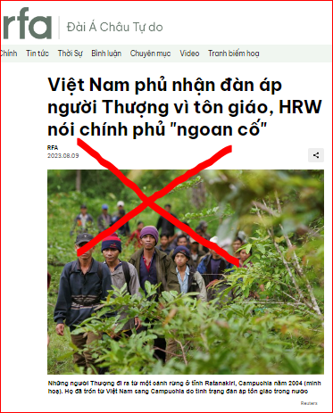 RFA, HRW và những chiêu trò xuyên tạc, kích động chính sách dân tộc, tôn giáo ở Việt Nam