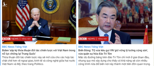 Thấy gì từ chiêu bài dùng căng thẳng Mỹ – Trung để xuyên tạc nền ngoại giao Việt Nam của BBC Tiếng Việt?
