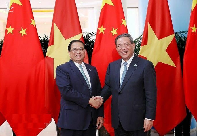 Thủ tướng Phạm Minh Chính hội đàm với Thủ tướng Trung Quốc Lý Cường