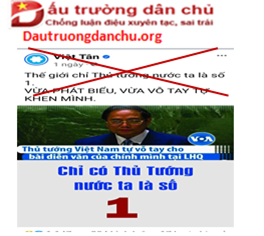 Việt tân lại cố tình xuyên tạc bài phát biểu của Thủ tướng Phạm Minh Chính