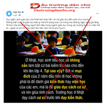 Cảnh giác với những luận điệu xuyên tạc nền giáo dục Việt Nam