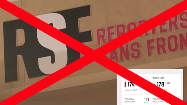 RSF lại đánh giá sai trái trong bảng xếp hạng tự do báo chí RSF lại đánh giá sai trái trong bảng xếp hạng tự do báo chí
