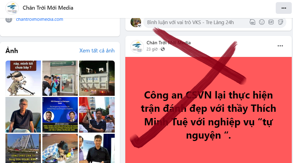 Những thông tin bịa đặt liên quan đến ông Thích Minh Tuệ Những thông tin bịa đặt liên quan đến ông Thích Minh Tuệ