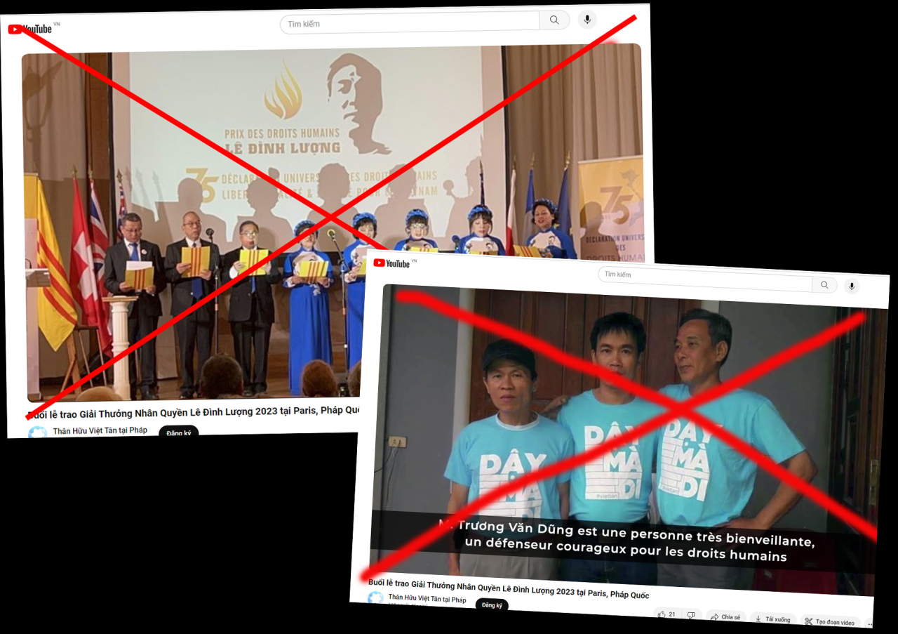 Vạch trần âm mưu, bản chất của cái gọi là ‘Giải thưởng nhân quyền Lê Đình Lượng’ (Bài 2)